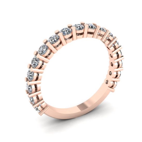 17 Diamond Ring in 18K Rose Gold,  Enlarge image 4