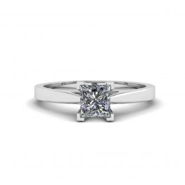Futuristic Style Princess Cut Diamond Ring Futuristic Style Princess Cut Diamond Ring