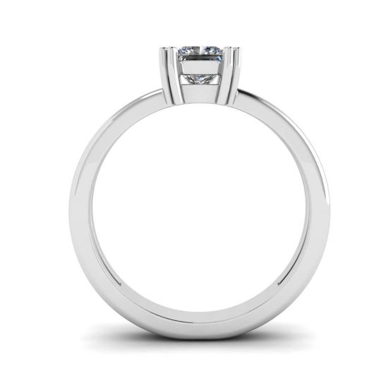 Contemporary Princess Cut Engagement Ring,  Enlarge image 2