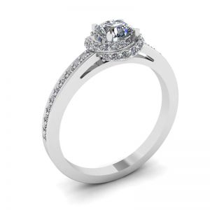 Twisted Style Diamond Ring - Photo 3