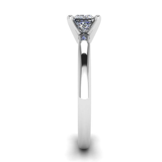Princess Cut Diamond Ring,  Enlarge image 3