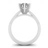 Diamond Ring in 18K White Gold for Engagement, Image 2