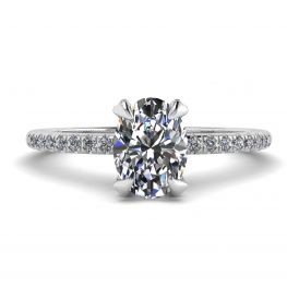 Oval Diamond Ring