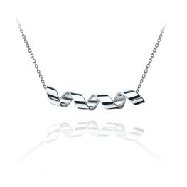 Smile Necklace in 18K White Gold - Ruban Collection Smile Necklace in 18K White Gold - Ruban Collection