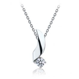 Pendant with 4.5 mm Diamond - Ruban Collection