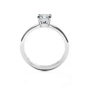 Classic Princess Cut Diamond Engagement Ring - Photo 1