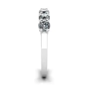 Eternal Seven Stone Diamond Ring in 18K White Gold - Photo 2