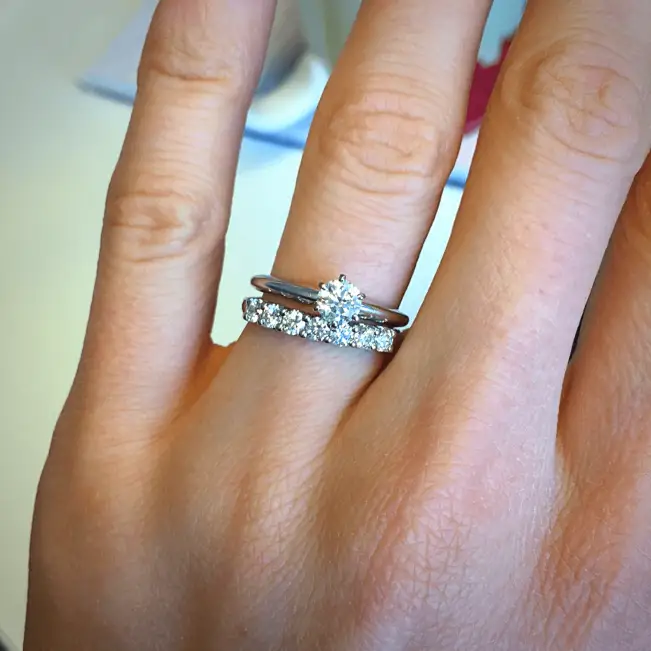 Eternal Seven Stone Diamond Ring in 18K Yellow Gold - Photo 4
