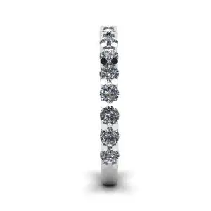 17 Diamond Ring in 18K White Gold  - Photo 2