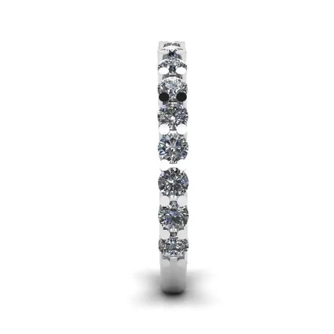 17 Diamond Ring in 18K White Gold  - Photo 2