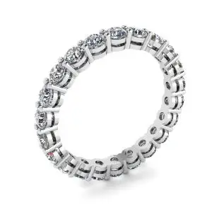 Classic 3 mm Diamond Eternity Ring  - Photo 3