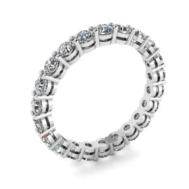 Classic 3 mm Diamond Eternity Ring  - Photo 3