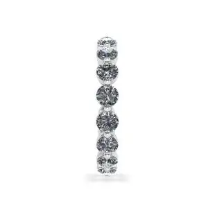 3 mm Diamond Eternity Ring Shared Prong - Photo 2