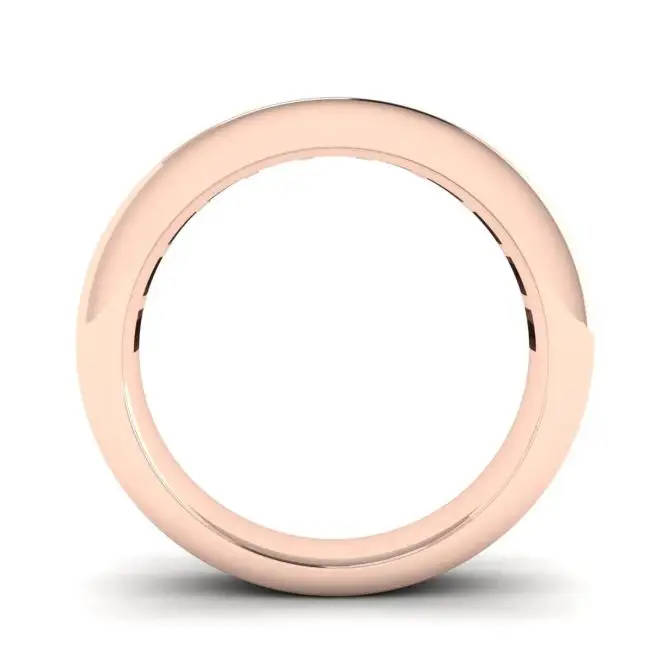 Eternity Princess Cut Diamond Ring Rose Gold - Photo 1