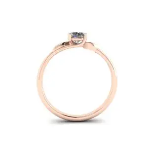 Nature Inspired Diamond Engagement Ring - Photo 1