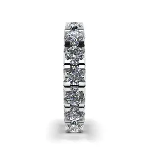 3 carat Eternity Diamond Band in 18K White Gold - Photo 2