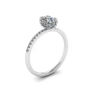 Oval Diamond Ring - Photo 3