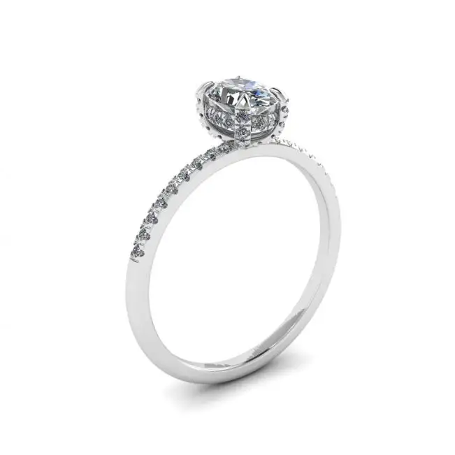 Oval Diamond Ring - Photo 3