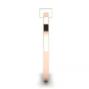 Princess Diamond Small Ring La Promesse Rose Gold - Photo 2